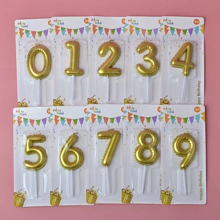 شمع نفخ ذهبي